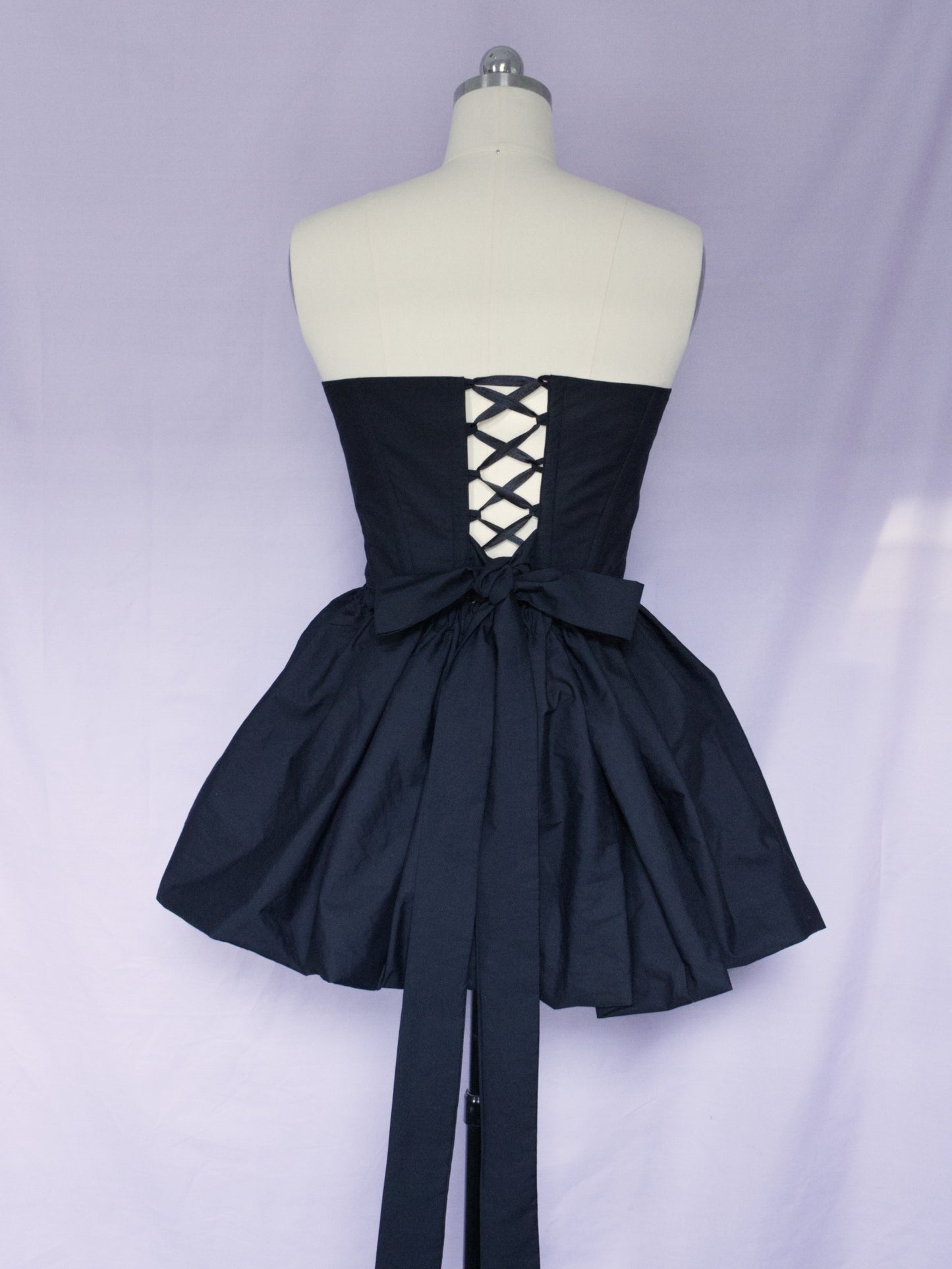 Bow Corset Mini Dress
