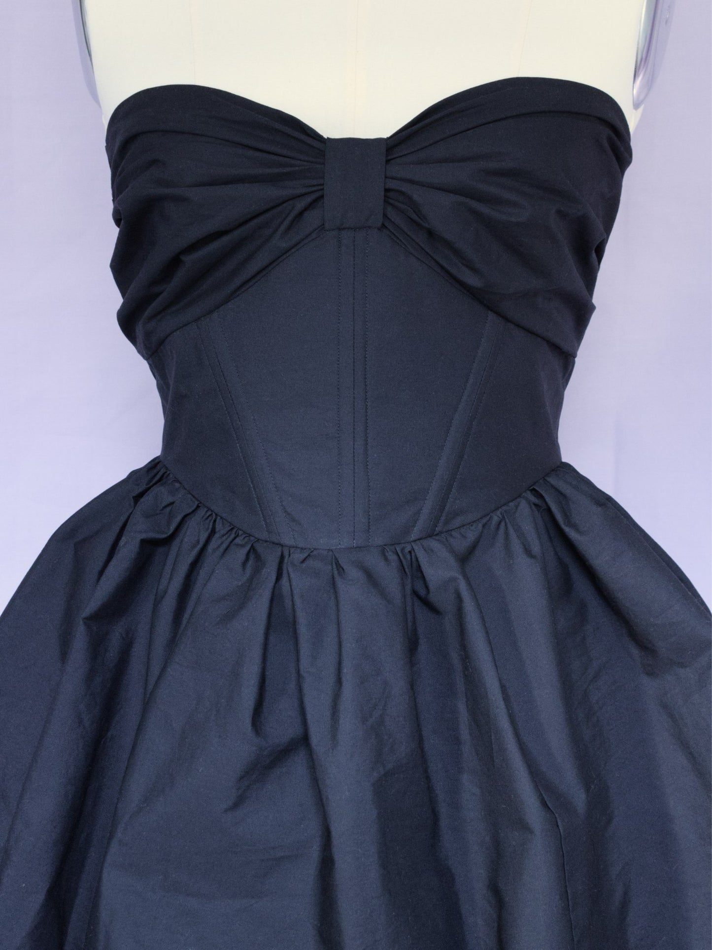 Bow Corset Mini Dress