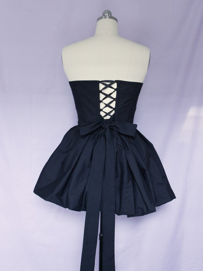 Bow Corset Mini Dress