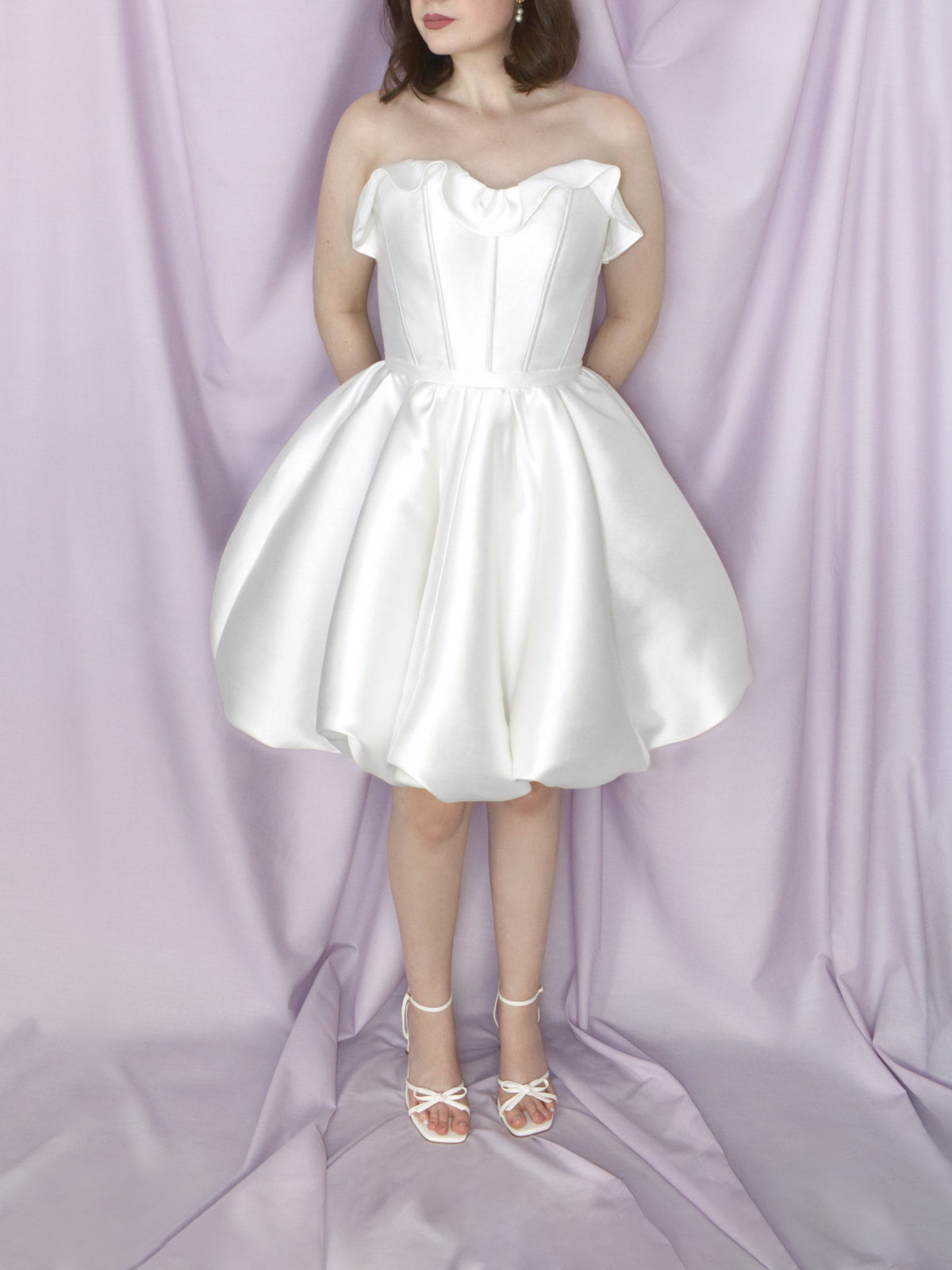 Bow Waist Flare Dress – MIA RANA