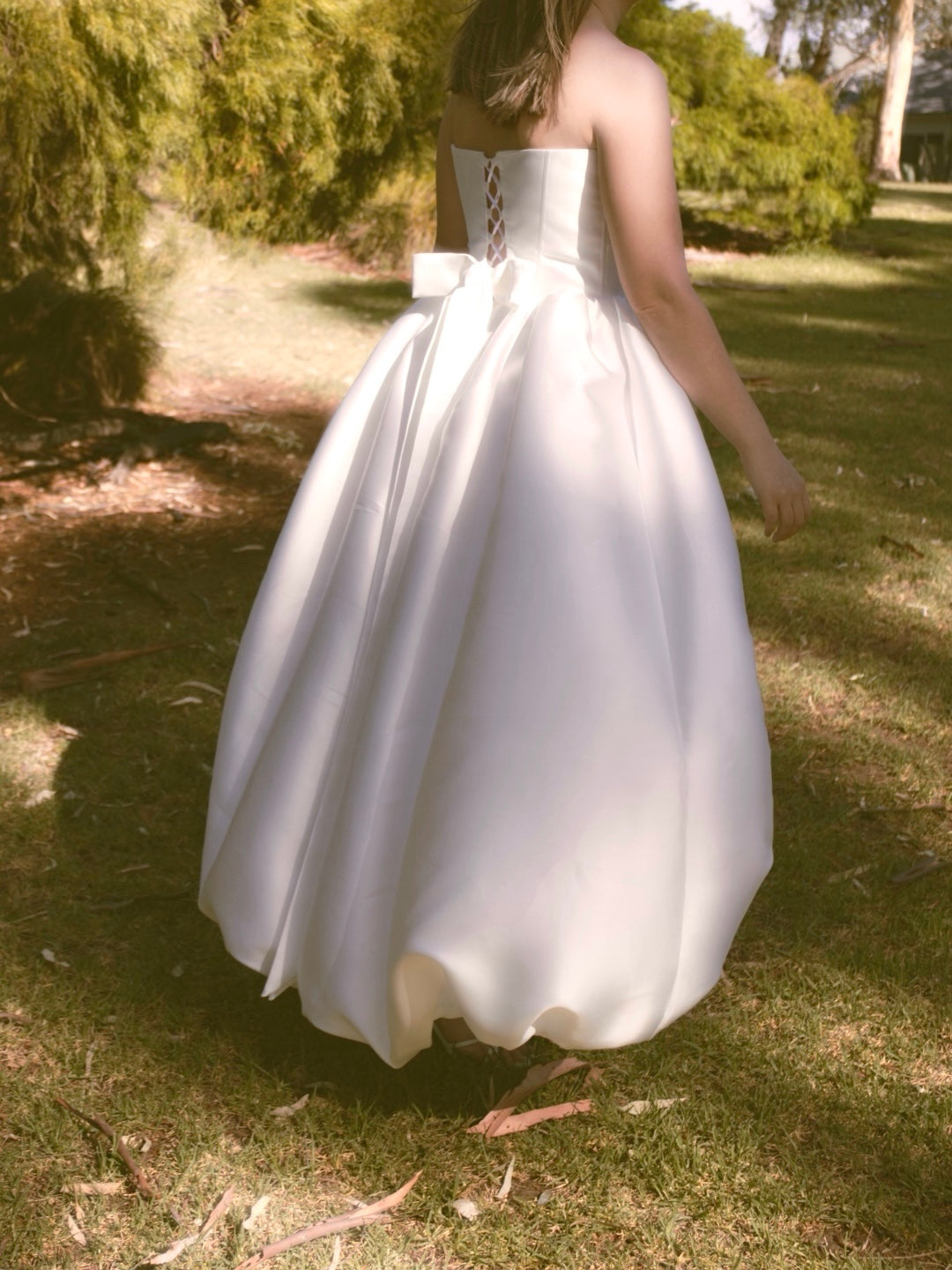 Bridal Bow Corset Gown